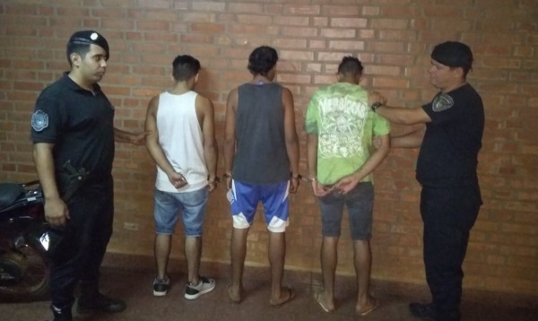 Arrestaron a jóvenes acusados de un robo en la chacra 159 de Posadas
