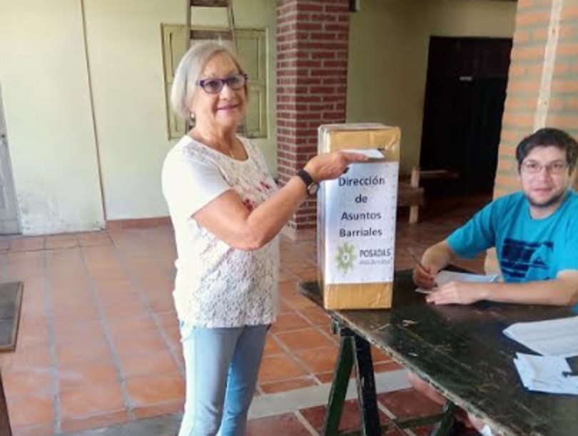 Cinco barrios posadeños eligieron sus nuevas autoridades