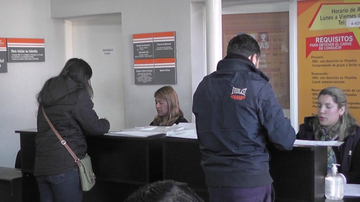 Posadas: no funciona el Centro de Emisión de Licencias de Conducir