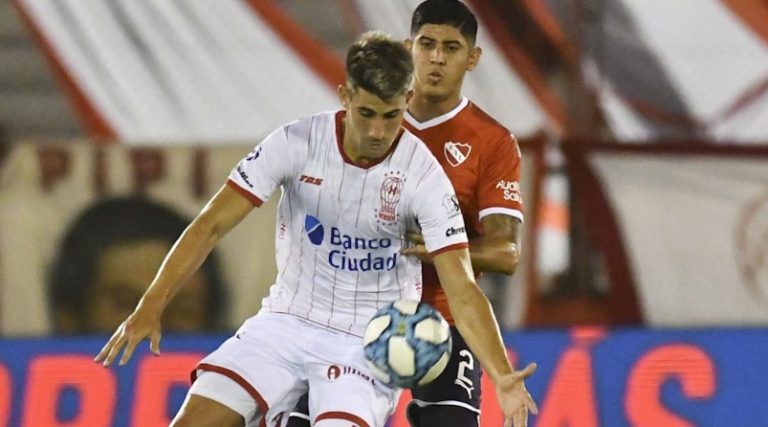 Superliga: Huracán venció a Independiente 1-0 en el cierre de la fecha 22