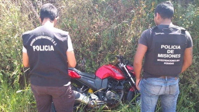 Recuperaron una motocicleta robada en Posadas