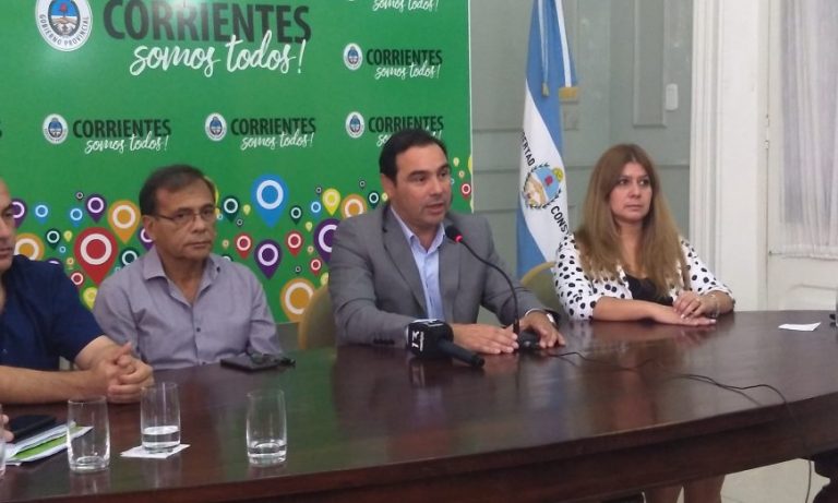 Corrientes: el gobernador Valdés anunció que reducirá el sueldo de su Gabinete y comprarán respiradores