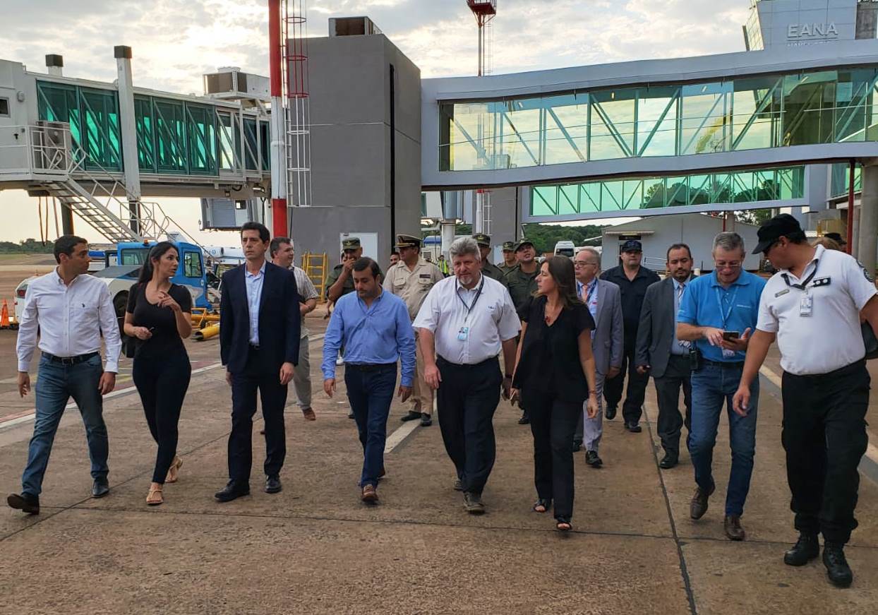 Wado de Pedro y Frederic en Iguazú: “Es necesario el apoyo y acompañamiento de Nación”, dijo Herrera Ahuad