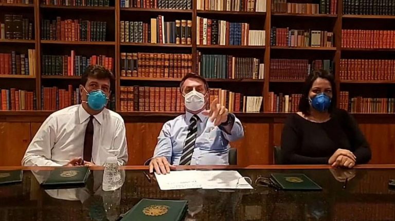 Bolsonaro fue sometido a un análisis para determinar si tiene coronavirus