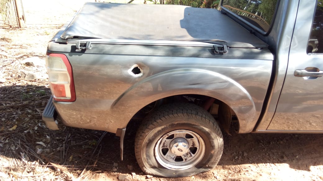 Camioneta robada en Buenos Aires fue localizada en San Vicente