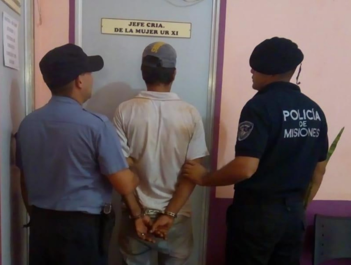 Violencia de género: agredió a su concubina y terminó arrestado