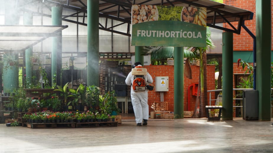 Fumigan el Mercado Concentrador Zonal de Posadas