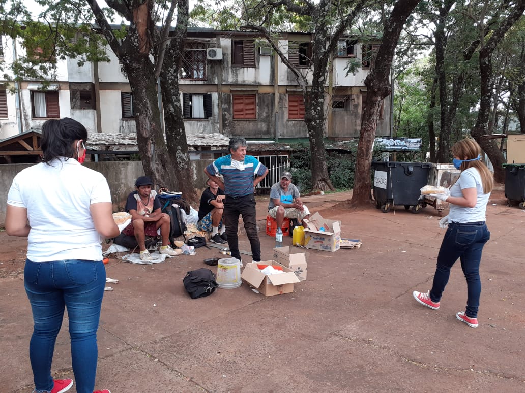 Posadas: operativo especial para contener a personas en situación de calle