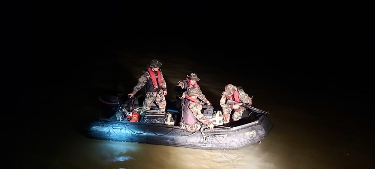 Tras persecución en el río, Prefectura secuestró un cargamento de marihuana en el medio del Paraná