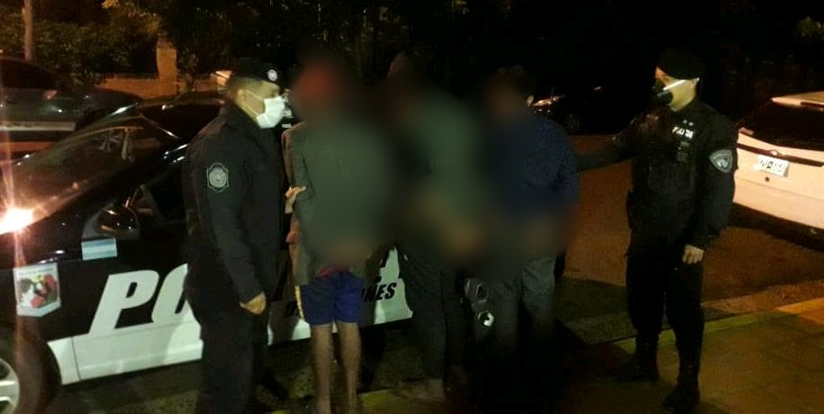 Detuvieron a una banda en pleno intento de robo en Apóstoles