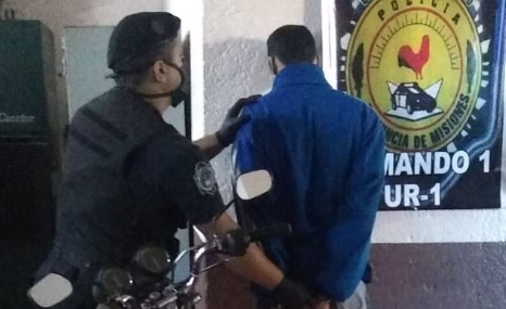 Posadas: conducía una motocicleta robada y terminó detenido