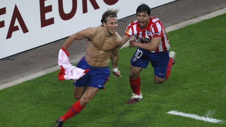 Forlán rememoró su etapa en el Atlético de Madrid: "Con Agüero nos entendíamos bien"