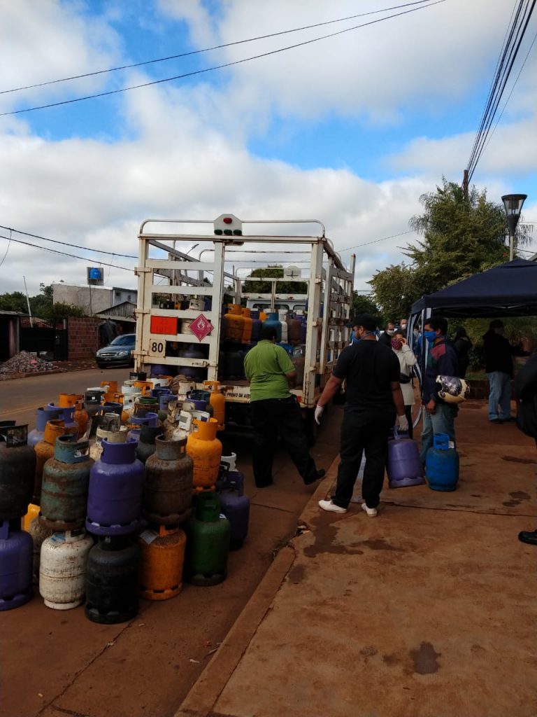 Posadas: exitoso operativo del Programa Ahora Gas en Santa Rita e Itaembé Miní