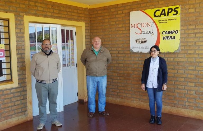 Mediante recorrida por CAPS de la Zona Centro Uruguay informaron sobre la situación actual del coronavirus
