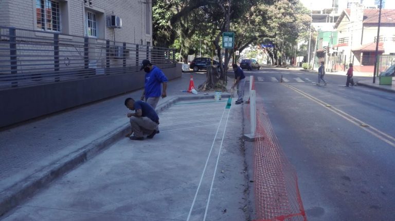 Avanzan las obras para mejorar la circulación vehicular sobre calle Junín de Posadas
