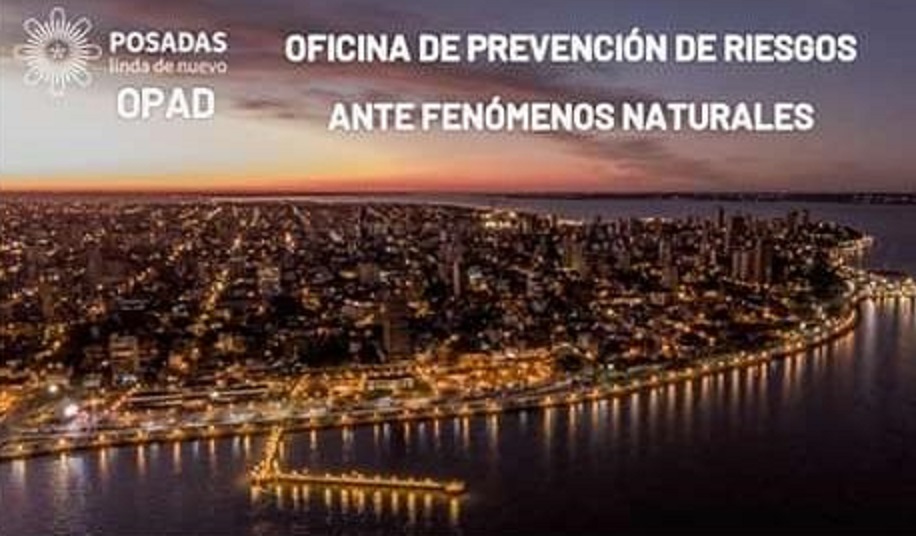 Posadas: la Oficina de Prevención de Riesgos Ante Fenómenos Naturales retomó sus actividades