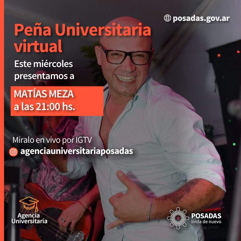 Este miércoles se realizará la segunda edición de la Peña Universitaria virtual