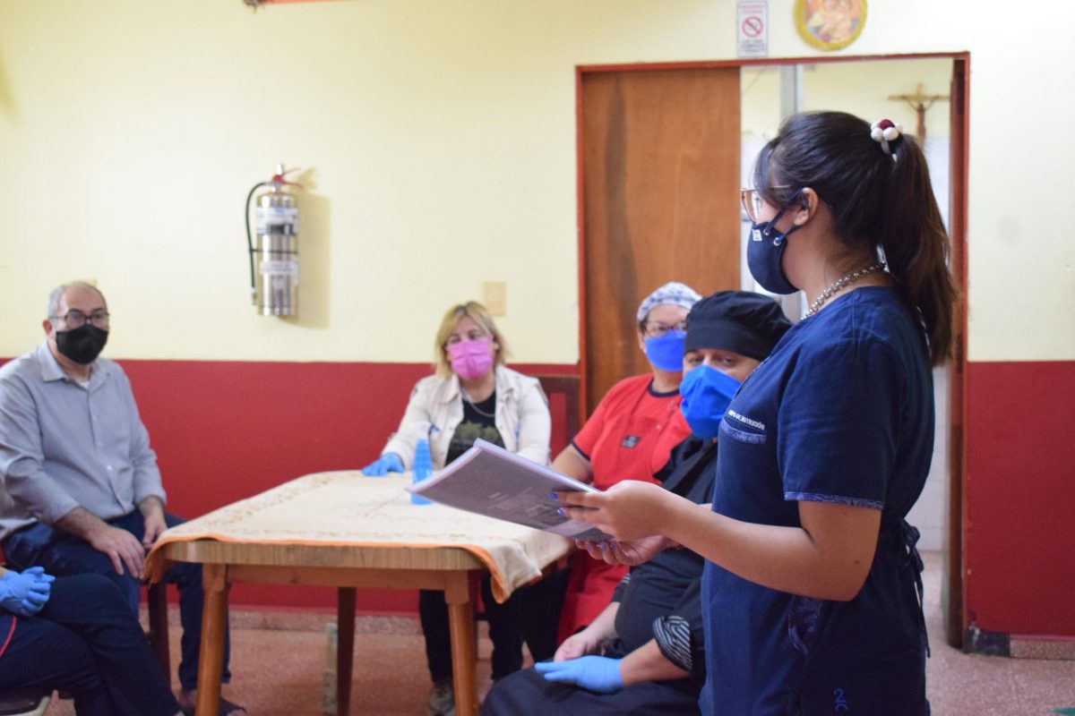Desarrollo Social capacitó en sanidad alimentaria a encargados y cocineros de comedores comunitarios