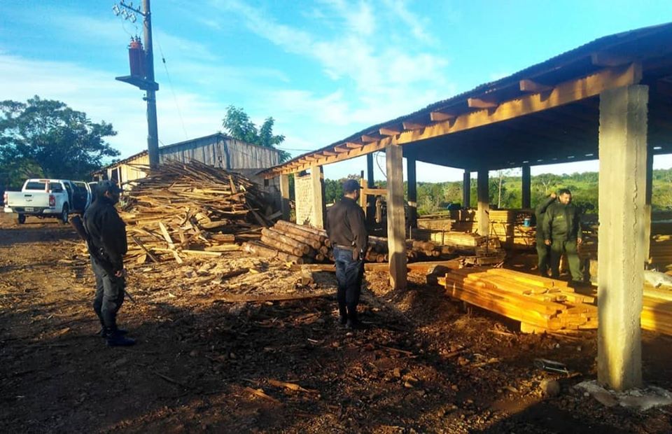 En Mojón Grande clausuraron un aserradero por segunda vez