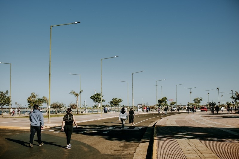 Unas 40 mil personas participaron de las caminatas recreativas en la costanera de Posadas