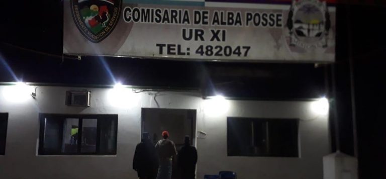 Arrestaron a un hombre por amenazar a su hermana con un machete en Alba Posse