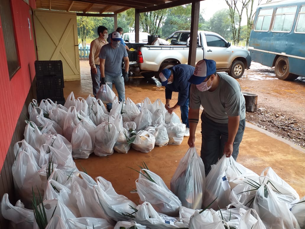 Entregaron módulos alimentarios a a familias carenciadas en 10 municipios misioneros