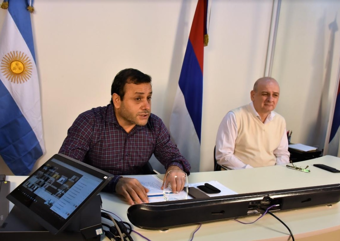 Herrera Ahuad se reunió con pastores de la Iglesia Evangélica Asamblea de Dios