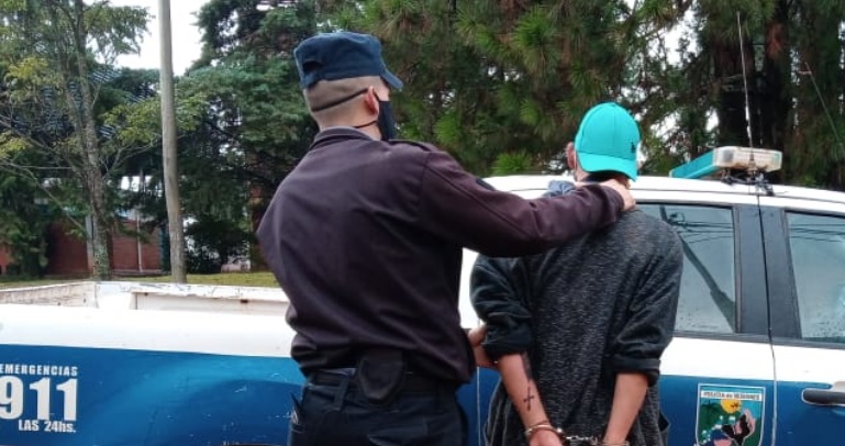 Detuvieron a un joven tras raid delictivo en Aristóbulo del Valle