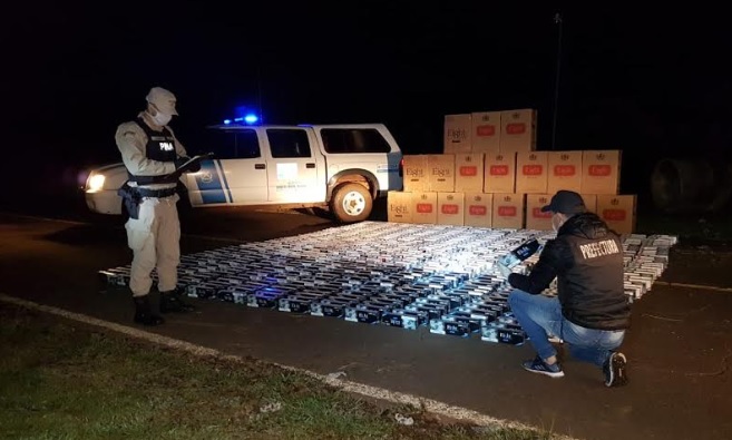 Eldorado: secuestraron un cargamento de cigarrillos valuado en más de un millón de pesos