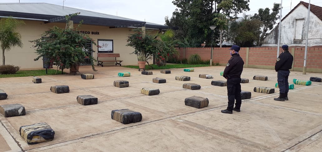 Secuestraron marihuana valuada en más de 50 millones de pesos en Loreto