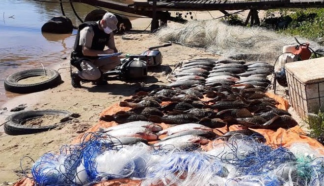 Ituzaingó: los encontraron pescando ilegalmente