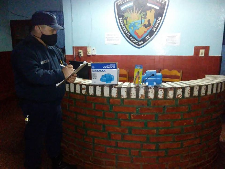 Aristóbulo del Valle: recuperaron objetos robados en varios hechos delictivos