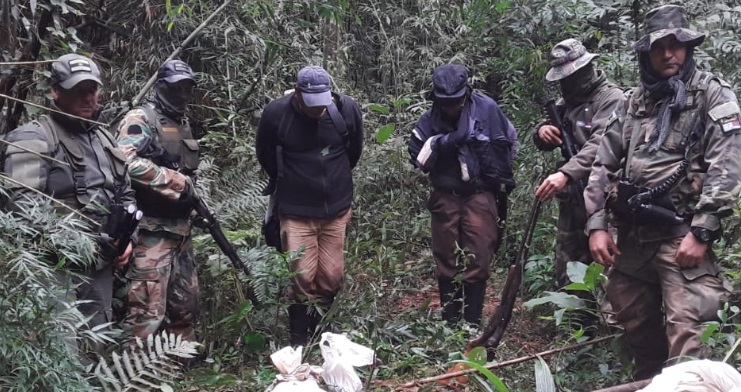 Cazadores furtivos fueron detenidos en la reserva de Biósfera de Yabotí