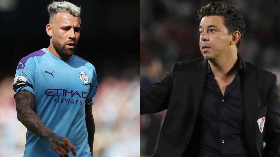 River no aceptará un trueque con Manchester City por la llegada de Nicolás Otamendi