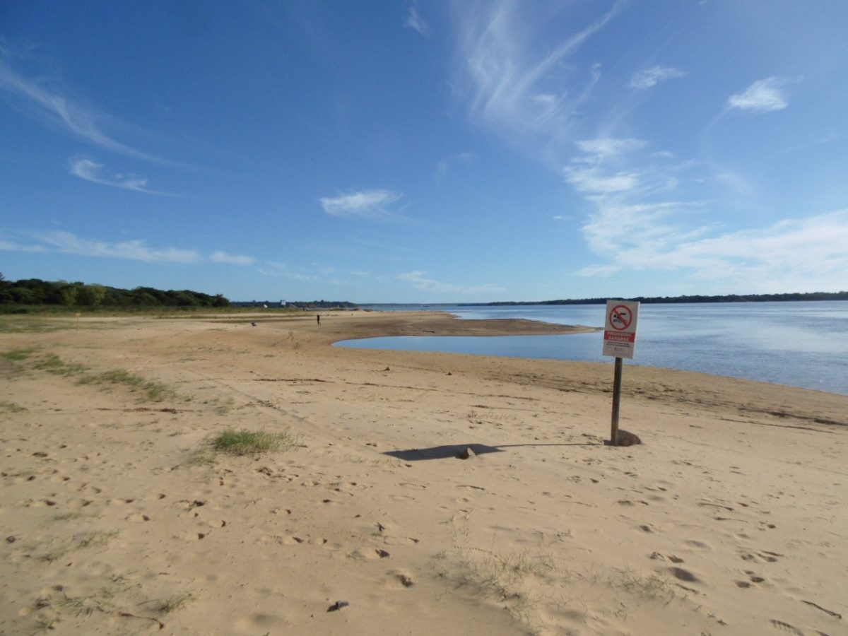 Ituzaingó: impactantes imágenes de la histórica bajante del río Paraná