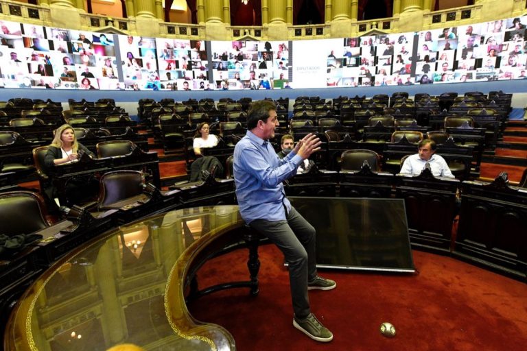 Congreso: Diputados se prepara para la primera sesión virtual de su historia