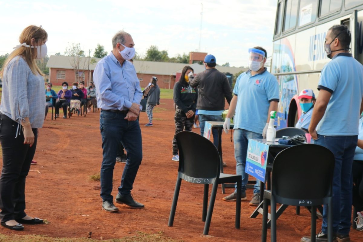 Posadas: Stelatto participó de la reanudación del Programa de Asistencia Solidaria en El Porvenir 2