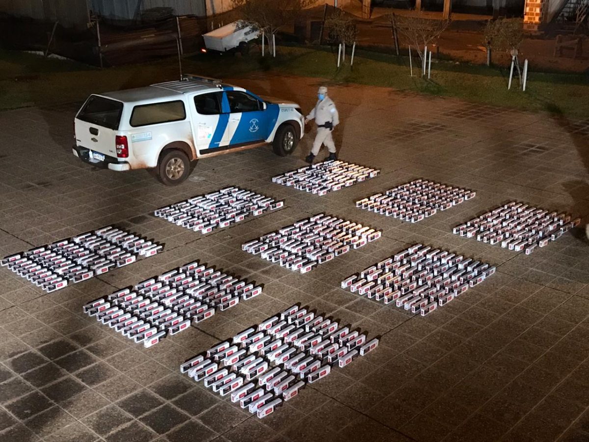 El contrabando de cigarrillos no se detiene: secuestraron otros 12.000 paquetes en la Provincia 