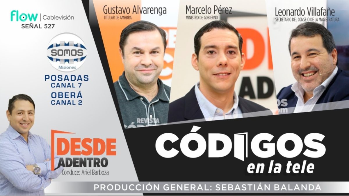 Mirá la galería de imágenes de un nuevo programa de Códigos en la Tele