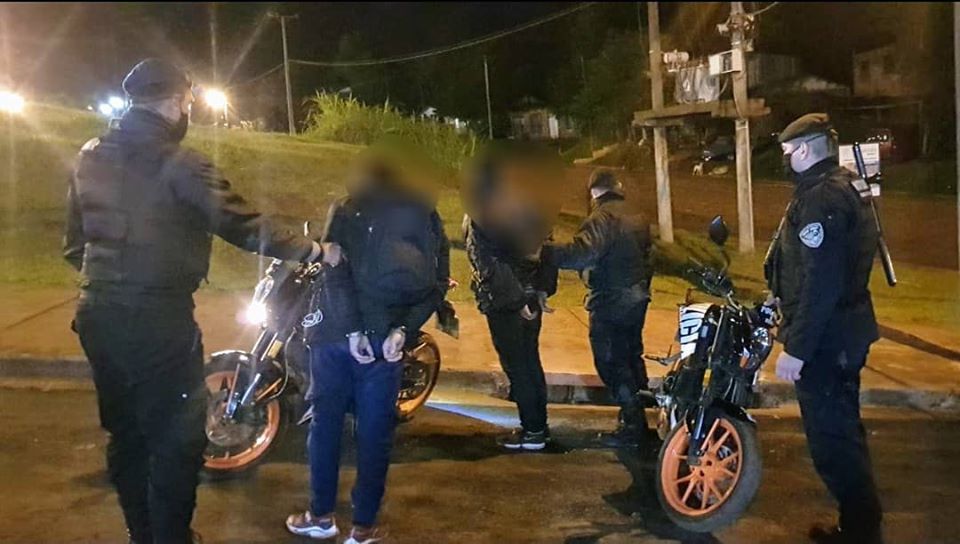 Oberá: hombres con frondoso prontuario policial intentaron ingresar a seis viviendas