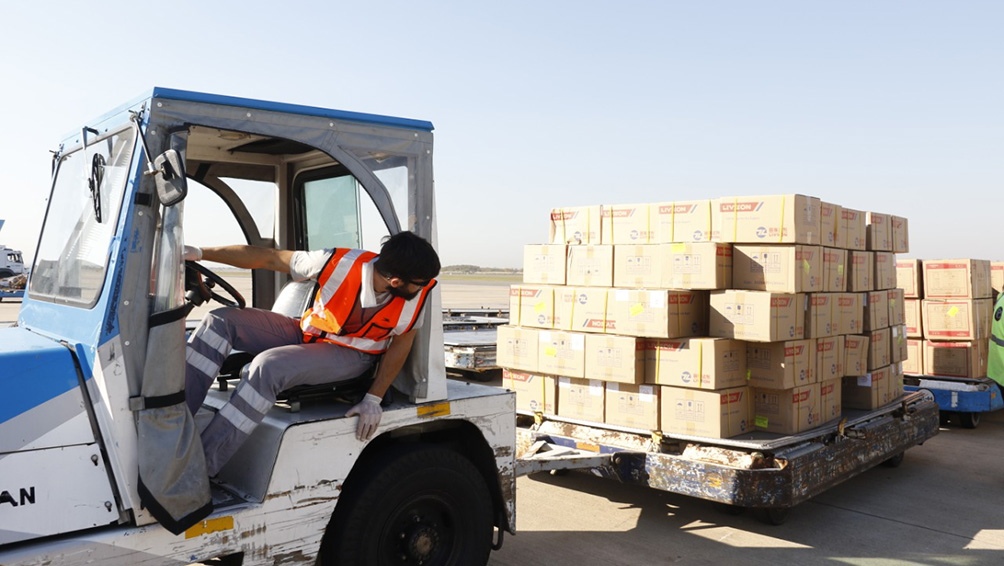 Habrá una segunda fase de siete vuelos a China para traer insumos sanitarios