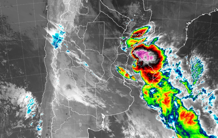 Jueves con alerta: se esperan lluvias y tormentas para Misiones y la región