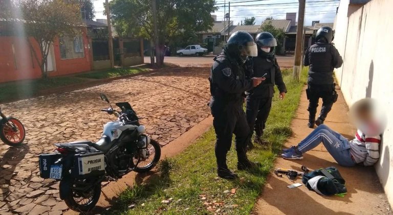 Posadas: recuperaron una motocicleta y objetos robados