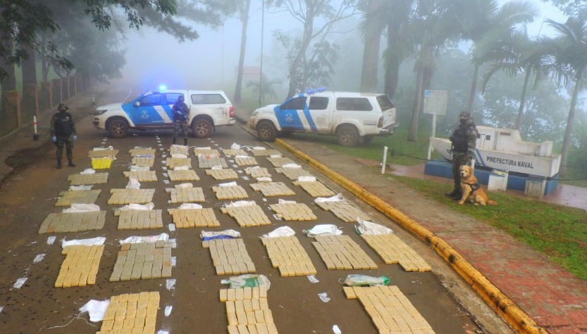 Prefectura secuestró más de 900 kilos de marihuana en Puerto Avellaneda