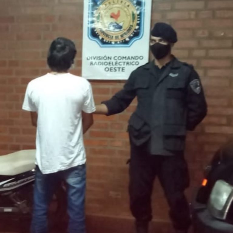 Detuvieron a un joven que robó y vendió una motocicleta en Posadas