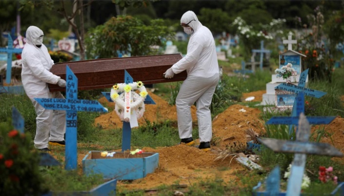 #Coronavirus: Brasil superó los 50 mil muertos
