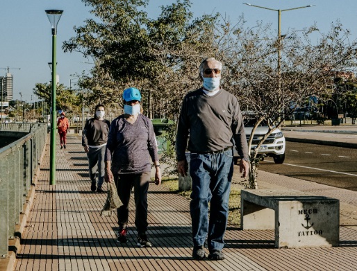 Más 1.100 mayores de 60 años participaron de las caminatas recreativas en Posadas