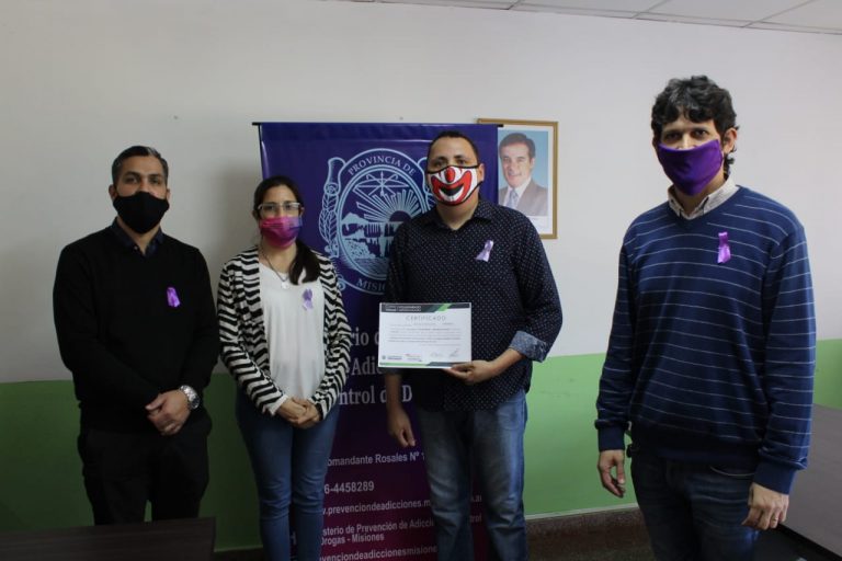 Voluntarios de Misiones Solidaria recibieron sus certificados de capacitación
