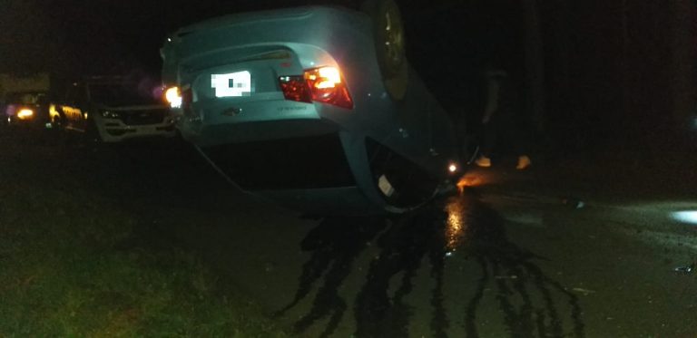 Tragedia en Caraguatay: automovilista falleció tras despistar sobre la ruta provincial 212