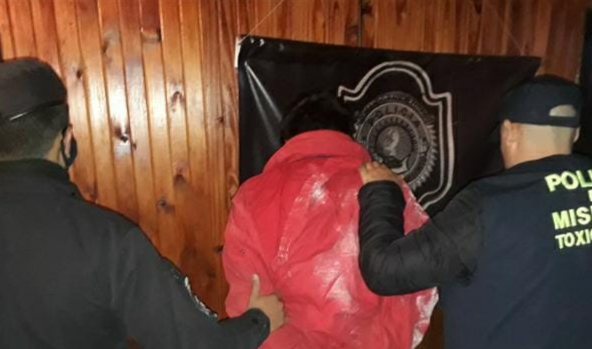 Candelaria: detuvieron a un hombre por violencia de género y en su poder tenía envoltorios de marihuana